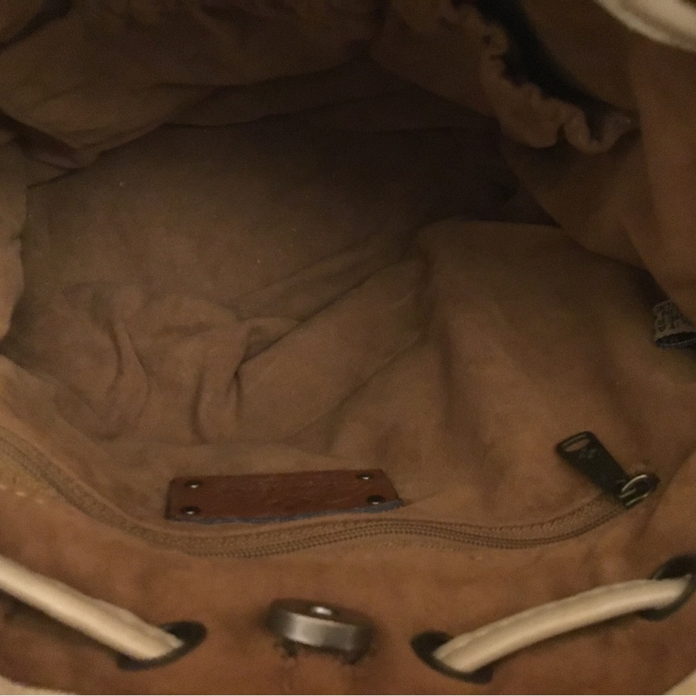 Patricia Nash Tan Fringed Crossbody Bag - Picture 7 of 11
